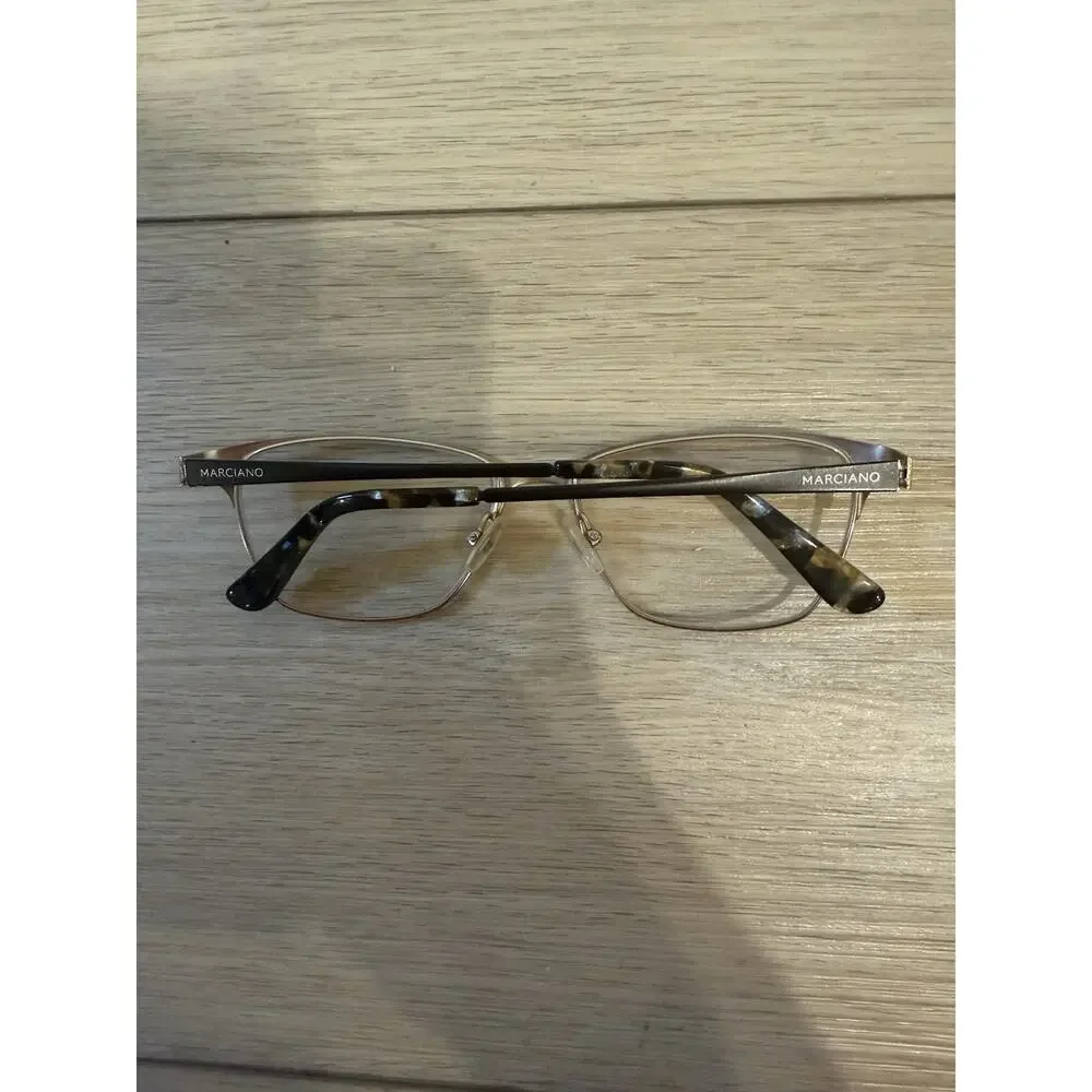 Marciano by Guess GM0238 Black/Gold Eyeglass Frames 53-16-135